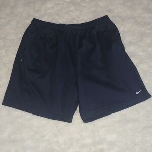 Nike Men's Dark Blue Athletic Shorts